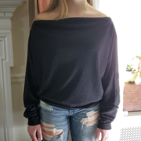 Free People Tops - We the free boatneck, dolman sleeve top